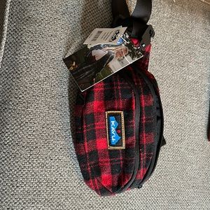 Buffalo plaid KAVU Fanny pack